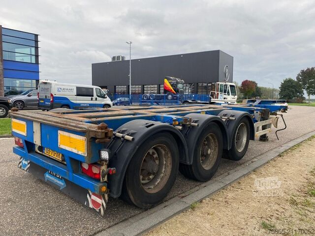 Container transport Pacton T3-010 Multi Chassis / Extendable / BPW Axles /...