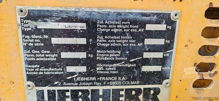 Raupenbagger Liebherr R 912 HD