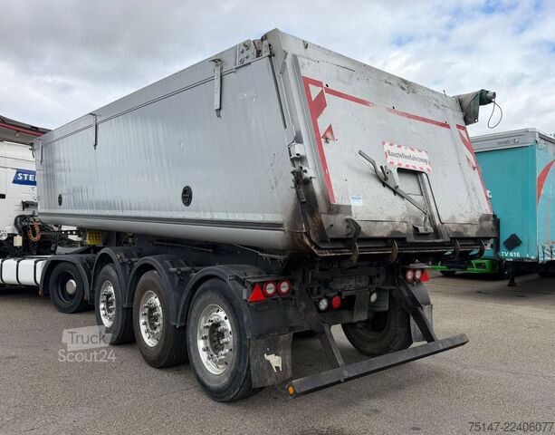 Sklopný návěs SCHMITZ CARGOBULL 3-Achs Alu Thermo-Kippmulde Asphalt Lifta. 25m³