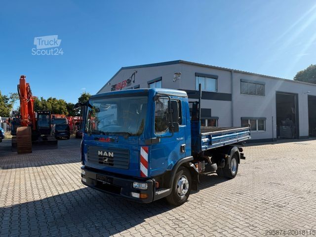 Three-way tipper van MAN TGL 8.180 3-Seiten-Kipper 2x AHK