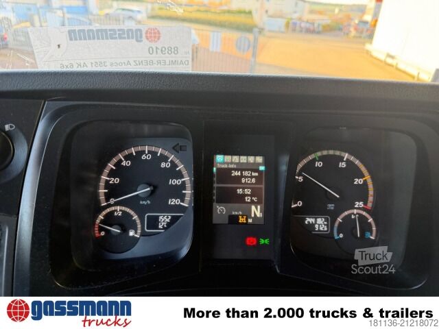 Camion à usage spécial Mercedes-Benz Arocs 3351 AK 6x6, Retarder, Grounder,