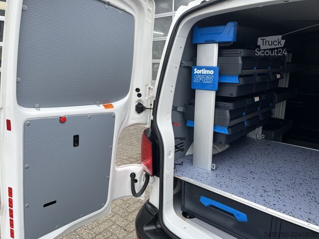 Augsta jumta universālis VW Transporter 2.0 TDI L1H1 Sortimo Kastinrichting...