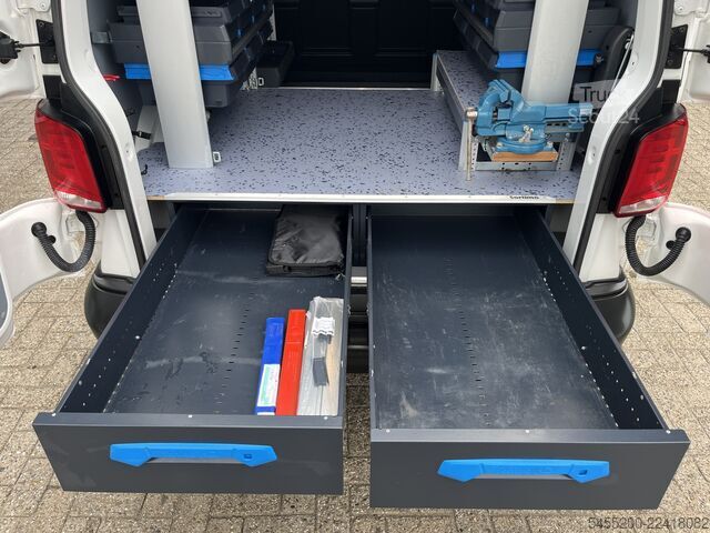 Augsta jumta universālis VW Transporter 2.0 TDI L1H1 Sortimo Kastinrichting...