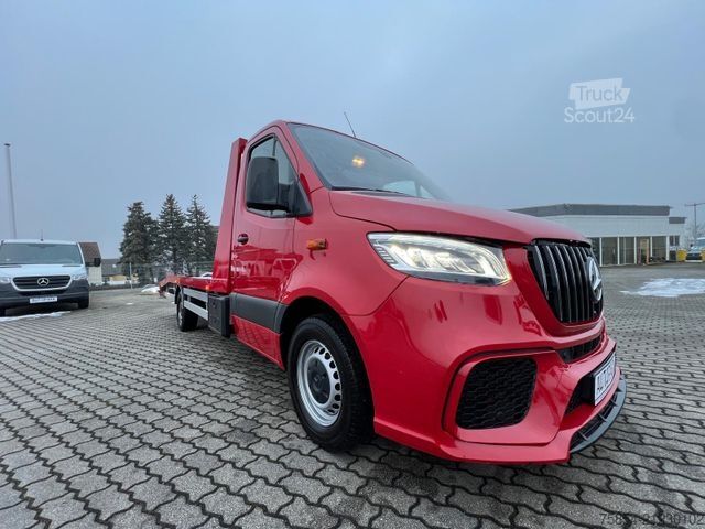 Ρυμουλκό όχημα MERCEDES-BENZ Sprinter 317+ Neuer Alu Aufbau, AHK 3,5t+ TACHO