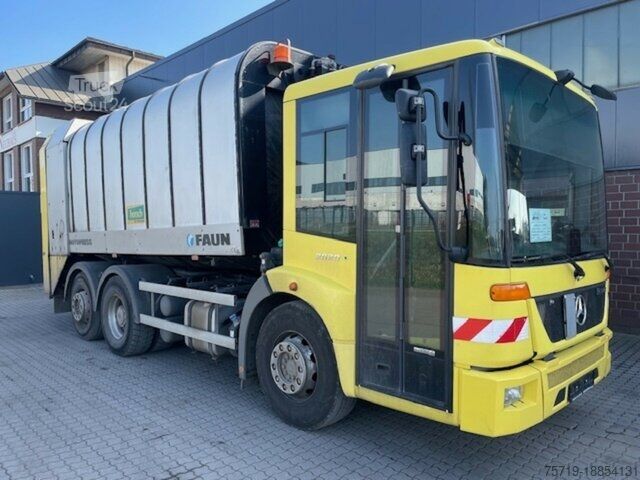 Camión de la basura Mercedes-Benz 2629 Econic 6x2 Faun RotoPress/Zöller 2301