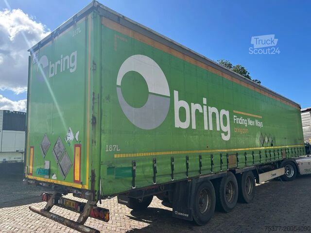 Συρόμενοι μουσαμάδες Krone SD,Tautliner,Edscha,achterdeuren,BPW assen,midd...