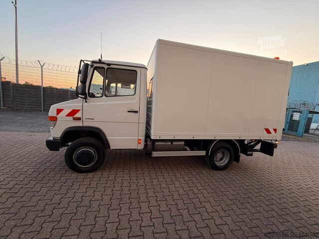 Furgons ar kasti MERCEDES-BENZ Vario PR /616 D*L2/H3*KOFFER*LADEBOARDWAND*TÜV