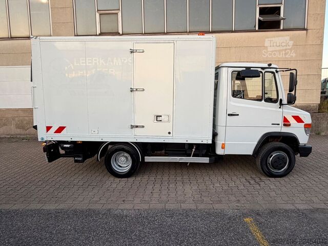 Furgons ar kasti MERCEDES-BENZ Vario PR /616 D*L2/H3*KOFFER*LADEBOARDWAND*TÜV
