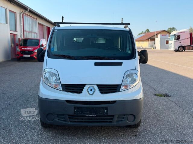 Microbuz RENAULT Trafic Kasten DOKA 6 Sitzer Klima TÜV AHK *2014*