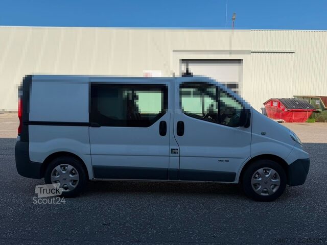 Microbuz RENAULT Trafic Kasten DOKA 6 Sitzer Klima TÜV AHK *2014*