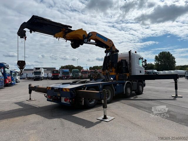 Standard trekkvogn SCANIA R500 8X4 Kran / Crane EFFER 1355 8/S Winch