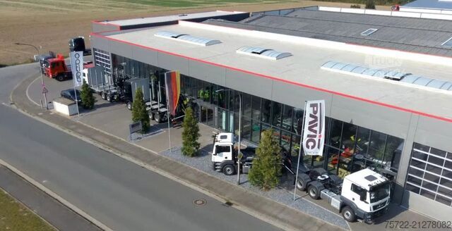 Timmertransportör MAN TGX 26.500 6x4 BL Kurzholz TajfunLIV 150Z 9,6