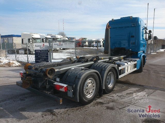 Camion scarrabile Scania R 450 LB6x2*4HNA Abrollkipper Meiller RK20.65
