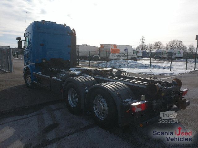 Camion scarrabile Scania R 450 LB6x2*4HNA Abrollkipper Meiller RK20.65