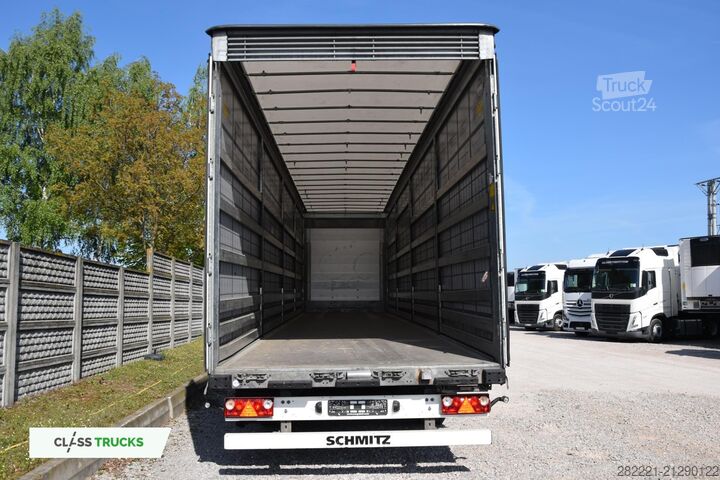 öppen semitrailer med kapell SCHMITZ CARGOBULL SCS24/L Varios