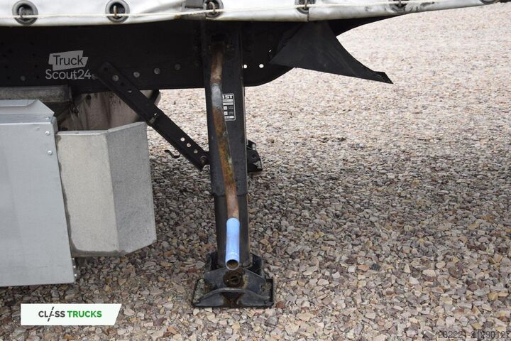 Semirremolque abierto con toldo SCHMITZ CARGOBULL SCS24/L Lifting Axle