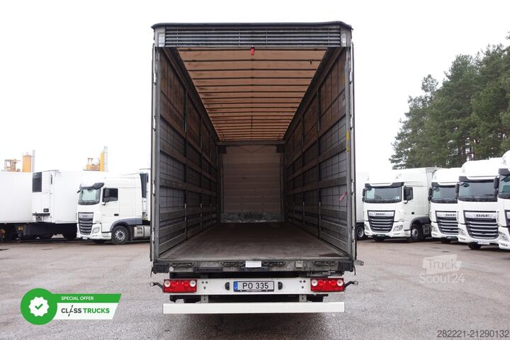 öppen semitrailer med kapell SCHMITZ CARGOBULL SCS24/L Varios