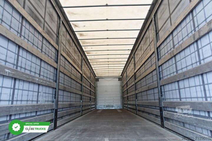 öppen semitrailer med kapell SCHMITZ CARGOBULL SCS24/L Varios