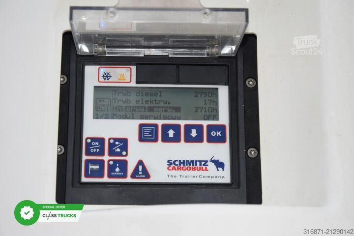 Semi-remorque frigorifique SCHMITZ CARGOBULL SKO FP 45 S.CU d80