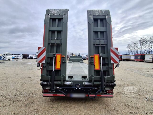 Semiremorcă platformă extensibilă LANGENDORF SATU 60/85 low-bed extendable semi-trail