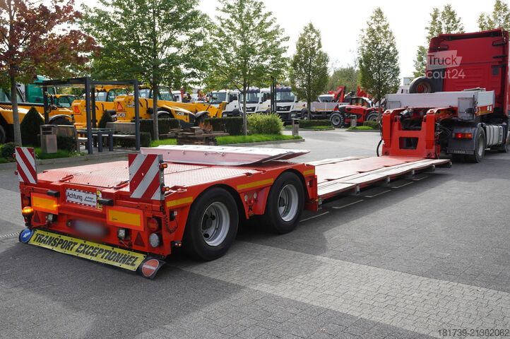 Nizka platforma Kässbohrer LB2 TIEF-BETT low loader semi-trailer /