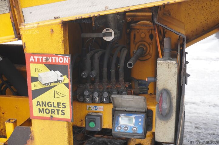 Tiefladeplattform AMC CASTERA S/R 38T semi-trailer / steering