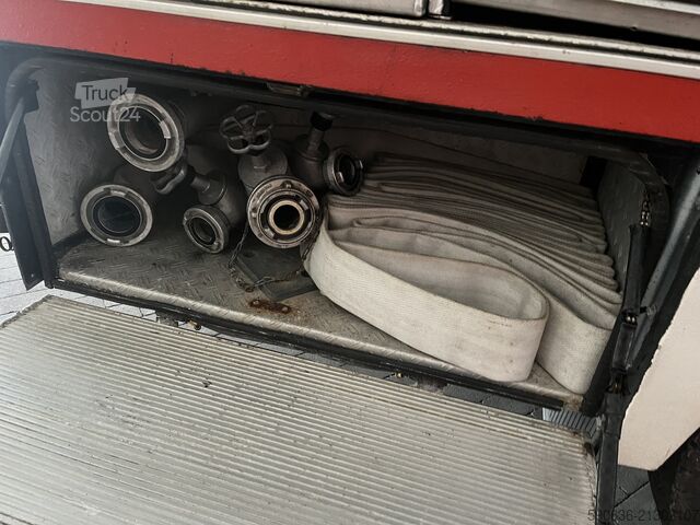 Camião de bombeiros Mercedes-Benz 1222 F, 4x2, Doka, LF16 Feuerwehrfahrzeu