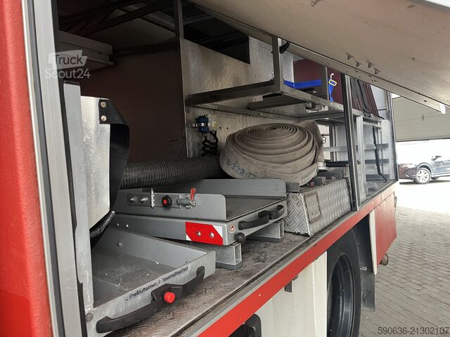 Camião de bombeiros Mercedes-Benz 1222 F, 4x2, Doka, LF16 Feuerwehrfahrzeu