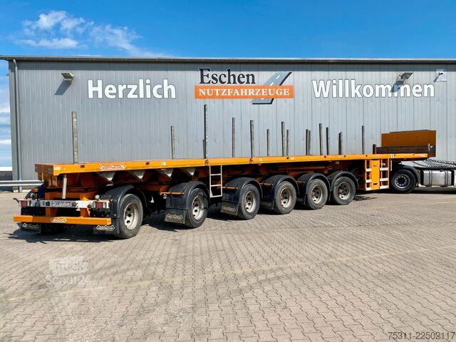 Työalustallinen puoliperävaunu NOOTEBOOM OVB102-06 5xLenkung*Counterweight*Ballast*HU2027