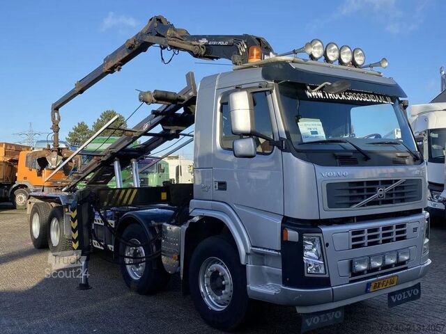 Camião-grua Volvo FM 370 + Euro 5 + Palfinger Z-Q170 Crane + 30to...