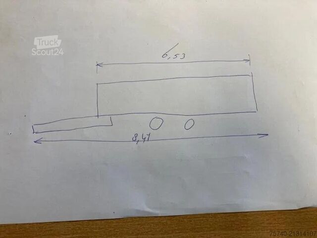 Piattaforma di carico GS Meppel AN- 2000 2 AXLE