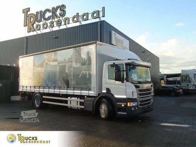 Bâché à rideaux latéraux Scania P 370 + LIFT + EURO 6 + 19T