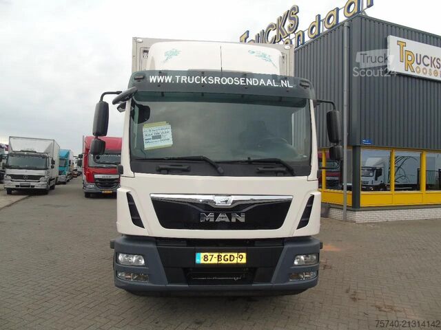 Gesloten bak MAN TGM 12.250 + EURO 6