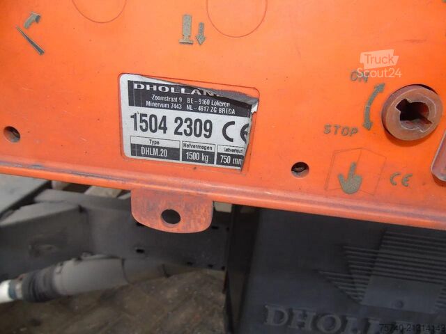 Gesloten bak MAN TGM 12.250 + EURO 6