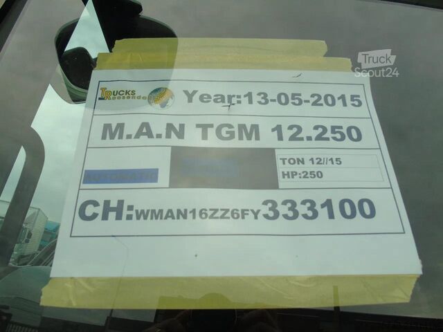 Bavul MAN TGM 12.250 + EURO 6