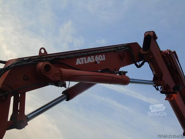 Kraanwagen MAN 8.163 + ATLAS 60.1 + MANUAL + EURO 2 + 127KM!!