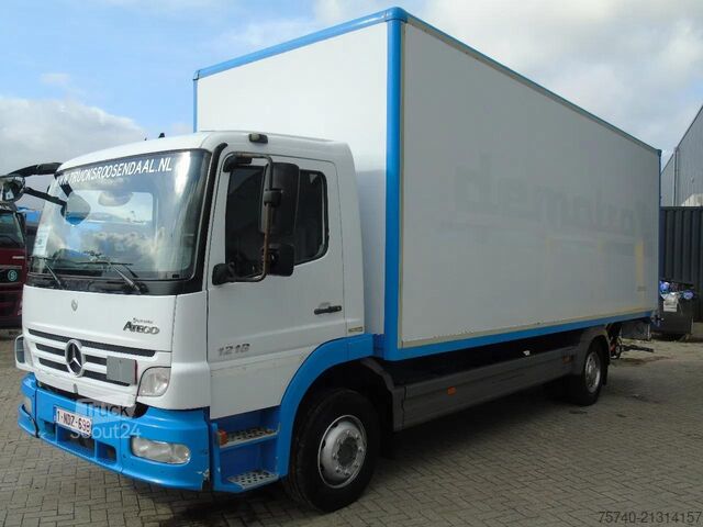 Benne fermée Mercedes-Benz Atego 1218 + euro 5 + lift