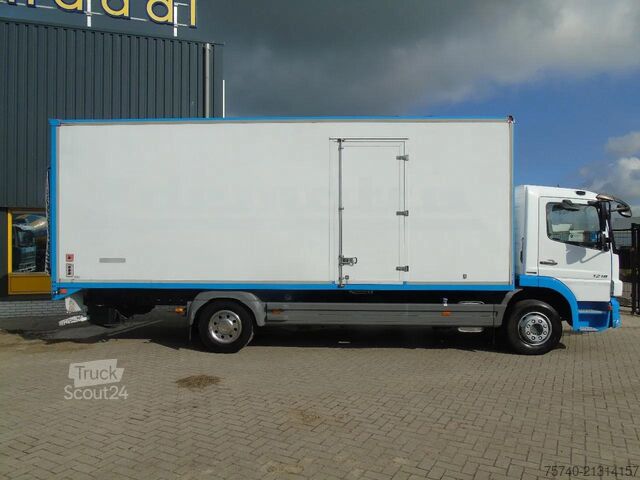 Benne fermée Mercedes-Benz Atego 1218 + euro 5 + lift