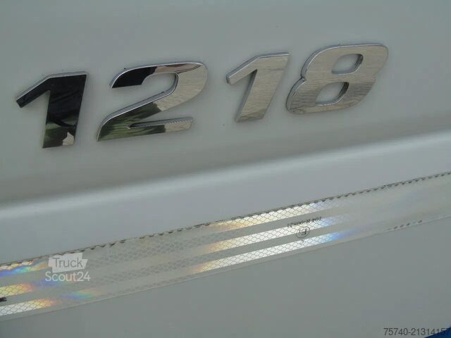 Benne fermée Mercedes-Benz Atego 1218 + euro 5 + lift