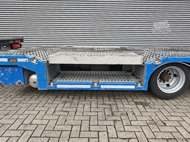 Automašīnu pārvadātājs furgons DAF XF 480 6x2 + FVG FS 4 Pieces!
