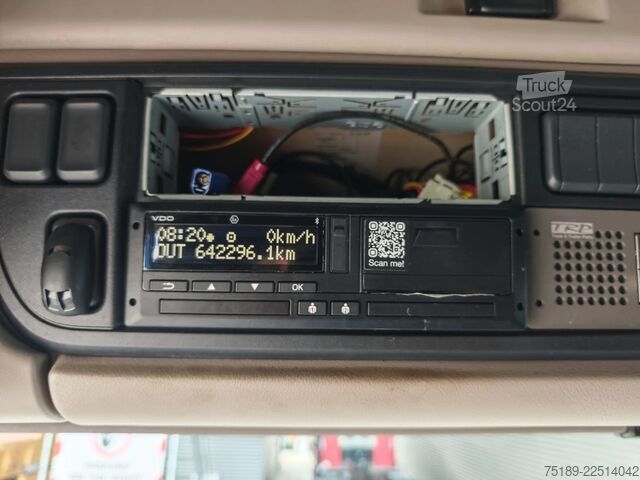 Automašīnu pārvadātājs furgons DAF XF 480 6x2 + FVG FS 4 Pieces!