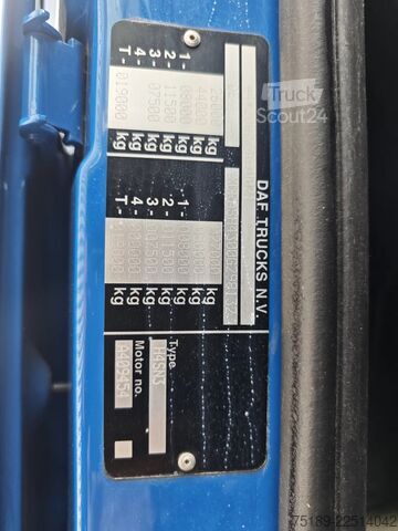 Automašīnu pārvadātājs furgons DAF XF 480 6x2 + FVG FS 4 Pieces!