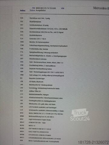 Autocamion cu destinație specială Mercedes-Benz Unimog U 423