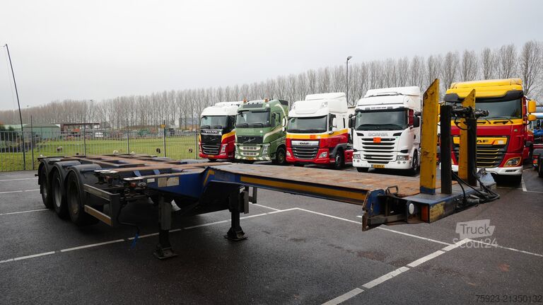 Containertransport D-tec FT-43-03-V Flexitrailer multi container chassis...