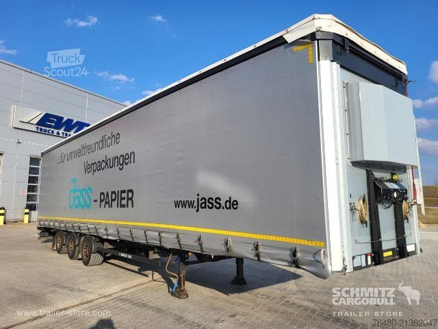 Naczepa otwarta z plandeką Schwarzmüller Schiebeplane Papier