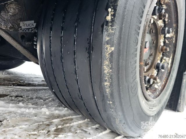 Avoin puoliperävaunu pressulla Schwarzmüller Schiebeplane Papier