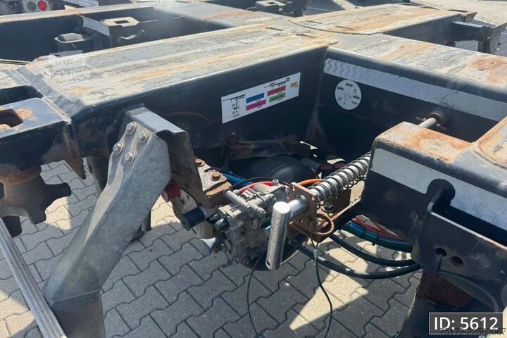 Containervervoer Pacton TXD 339 Multi / 2x Extandable / Lift axle / NL ...
