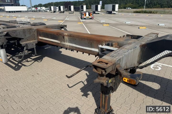 Containervervoer Pacton TXD 339 Multi / 2x Extandable / Lift axle / NL ...