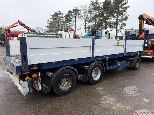 Containertransport ASCA DEMICO 3-AXLES - EXTENDABLE + TWISTLOCKS - 6m55 (+1m30...