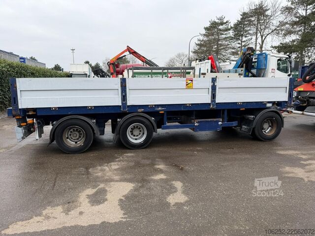 Containertransport ASCA DEMICO 3-AXLES - EXTENDABLE + TWISTLOCKS - 6m55 (+1m30...